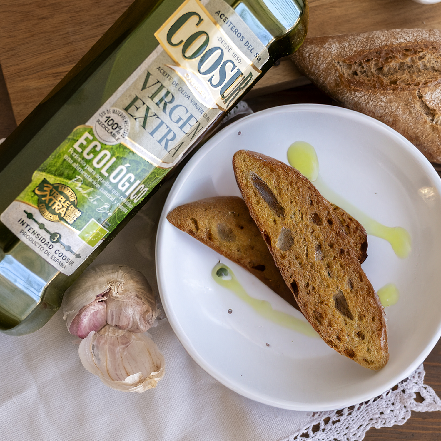 Aceite de Oliva Virgen Extra Ecológico 1L