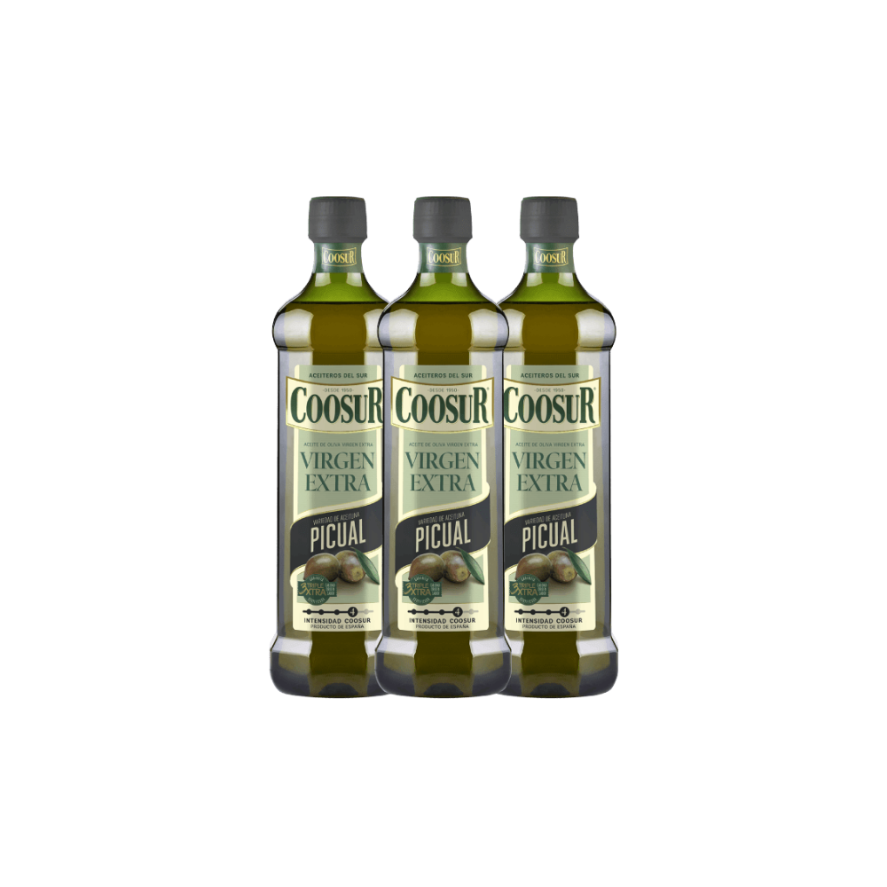 3X2 Aceite de oliva virgen extra picual 1L