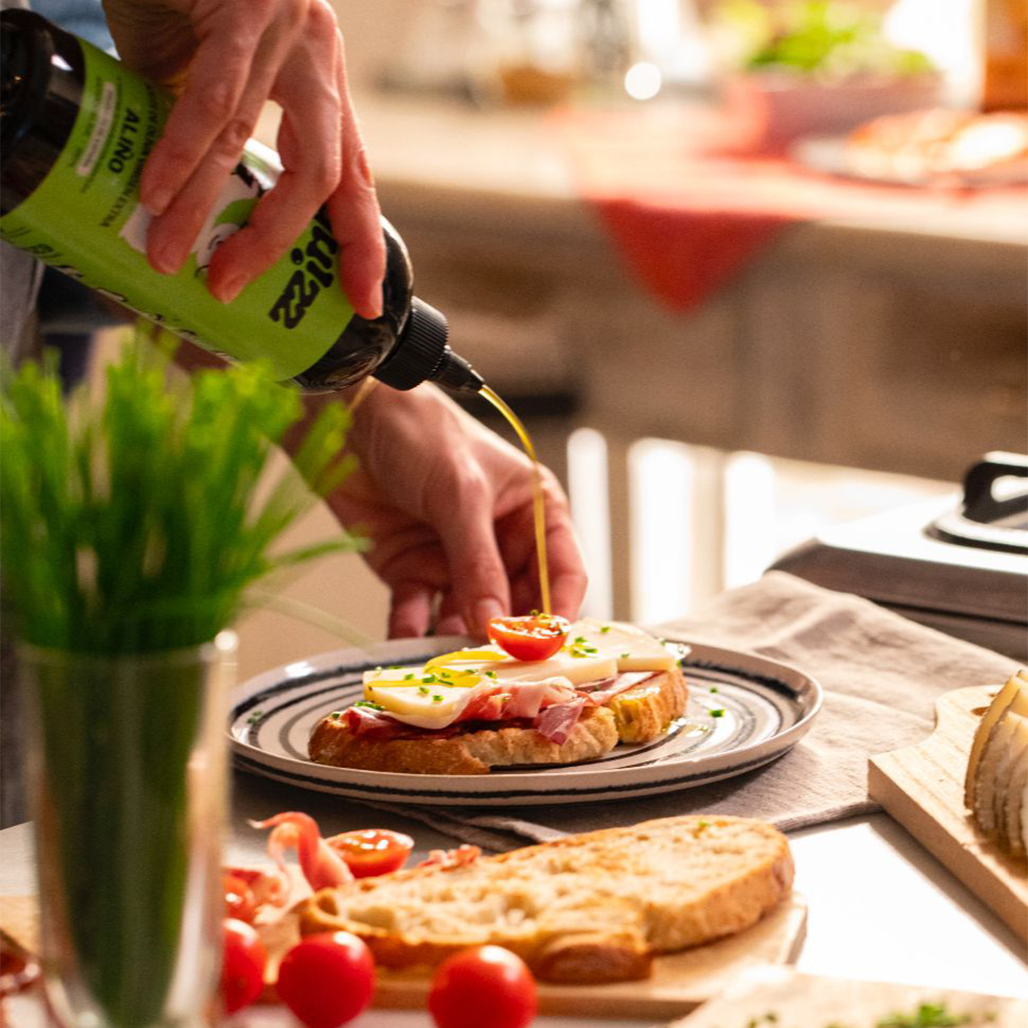 Aceite de Oliva Virgen Extra Cosecha temprana Coosur SQUIZZ 620ml