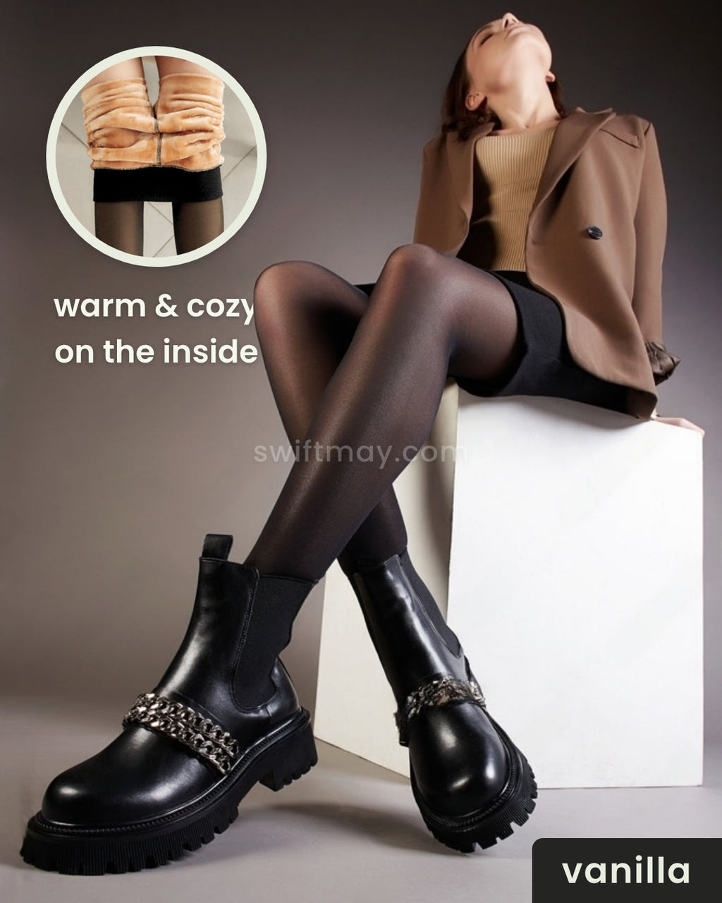 olivia tights (fleece-lined)