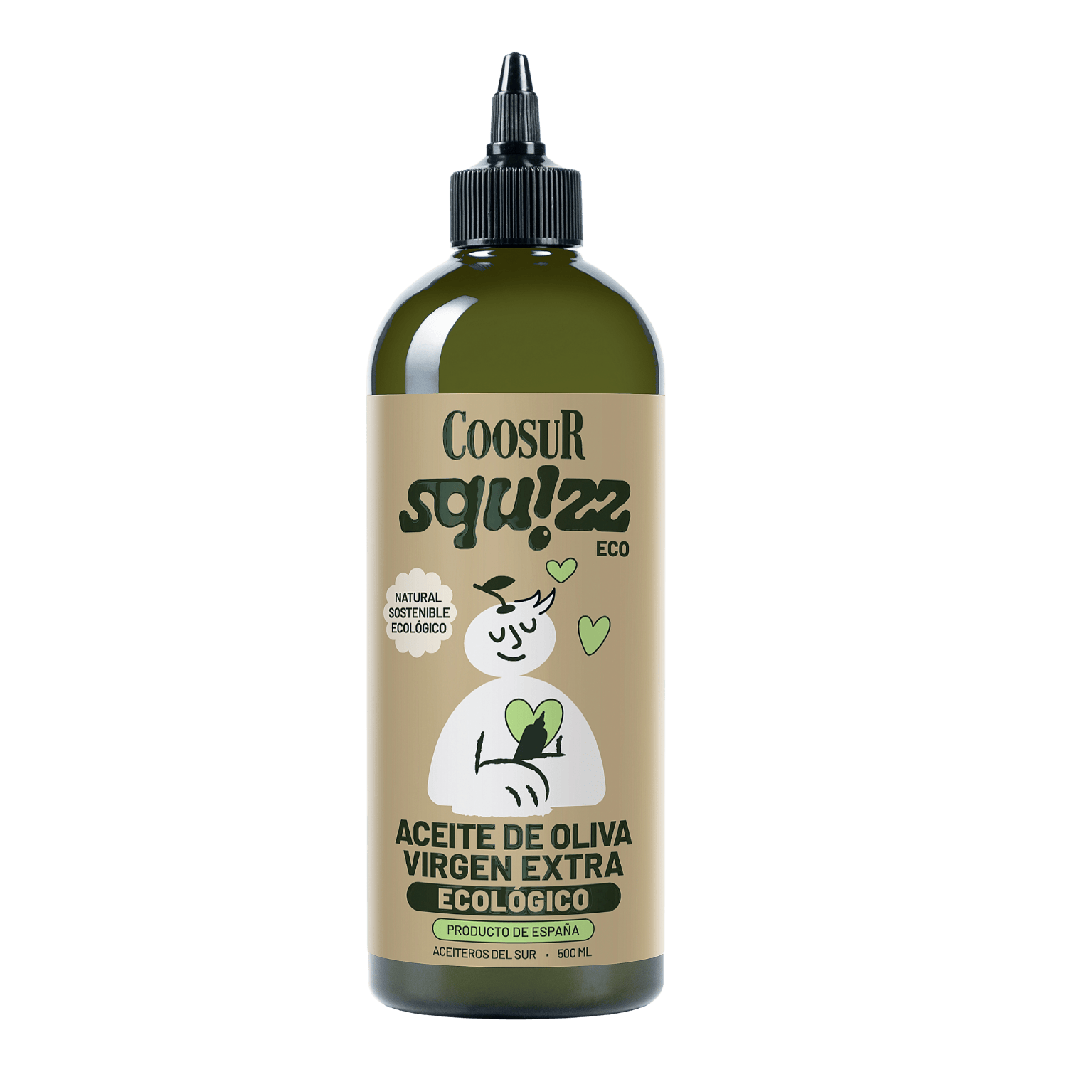Aceite de Oliva Virgen Extra Ecológico Coosur Squizz Bio 500 ml