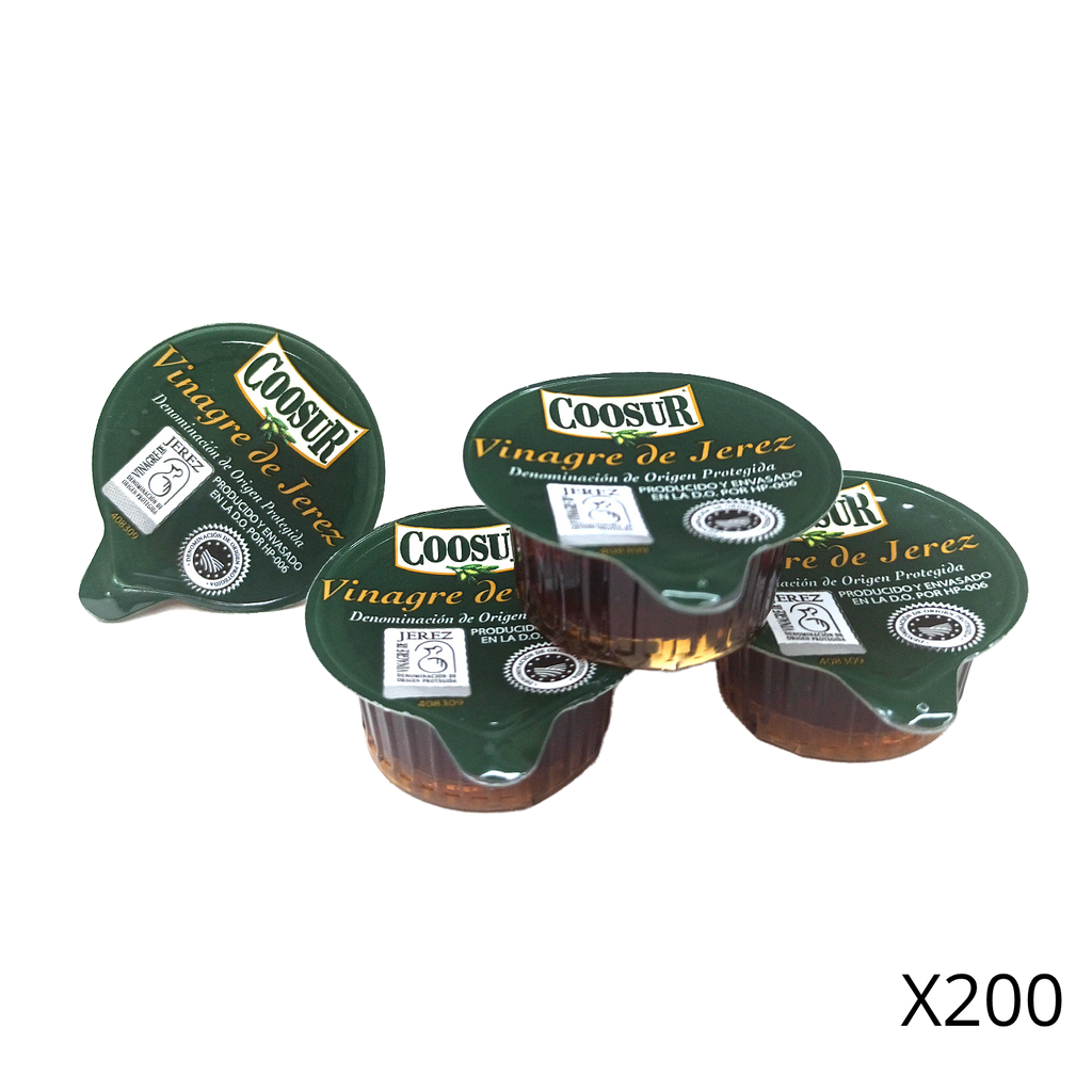 Vinagre de Jerez 200 Tarrinas de 10ml
