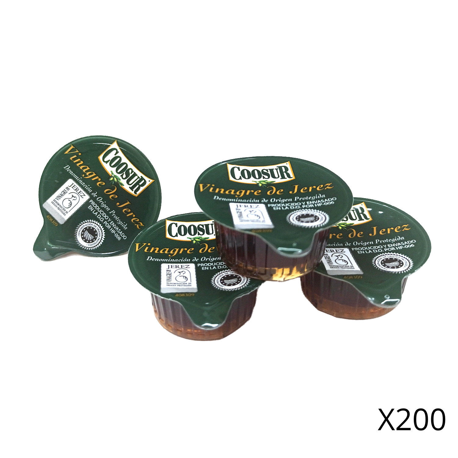 Vinagre de Jerez 200 Tarrinas de 10ml
